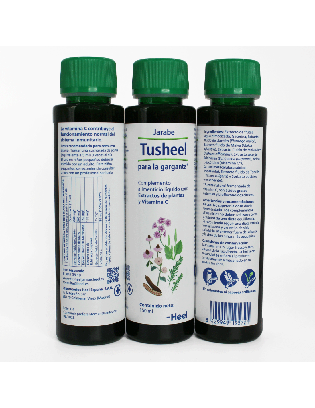 Tusheel Jarabe Garganta 150 ml
