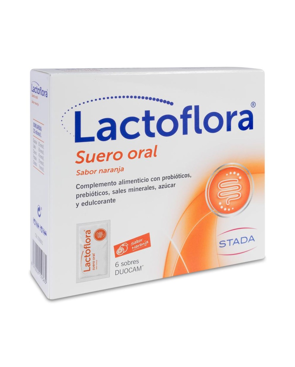 Lactoflora Suero Oral 6 Sobres Duocam 6,58 g Sabor Naranja