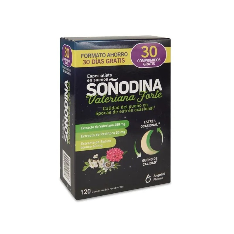 Soñodina Valeriana Forte 120 Comprimidos