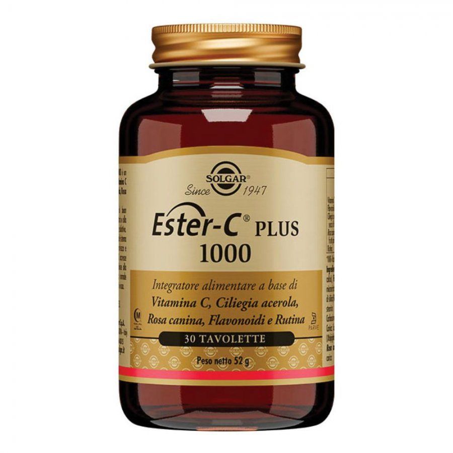 Solgar Ester Vitamina C 1000 mg 30 Comprimidos