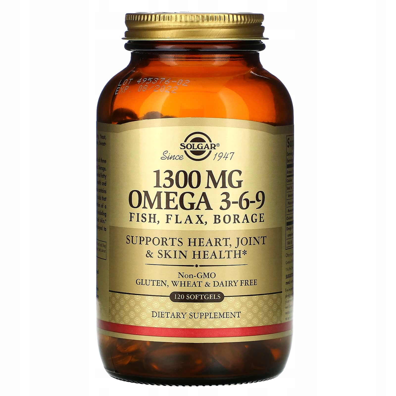 Solgar Omega 3-6-9 120 Capsulas