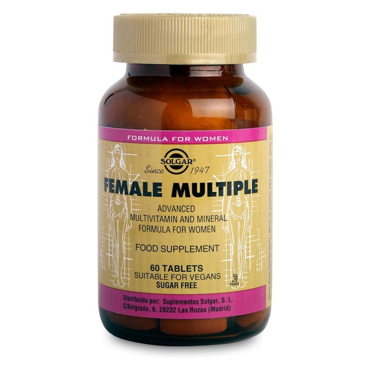 Solgar Female Multiple 60 Comprimidos