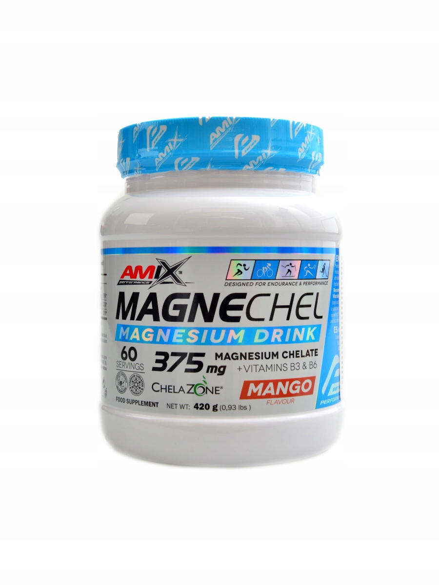 Amix Magnechel Magnesium Chelate Drink Sabor Mango 7Gr
