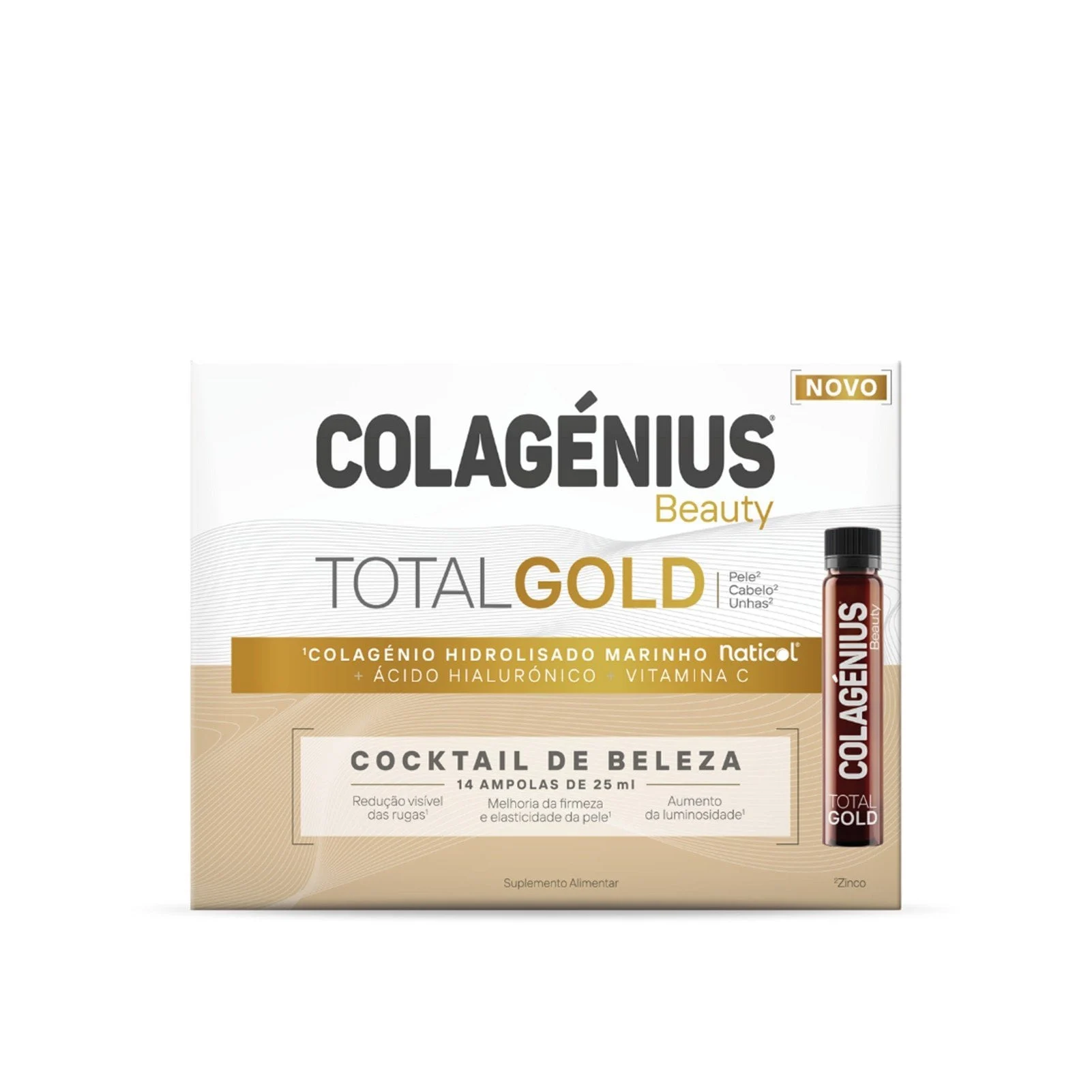 Aquilea Beauty Total Gold 14 Ampollas Bebibles