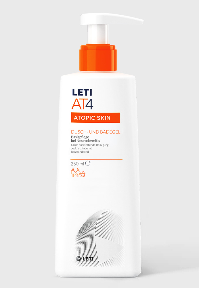 Letiat4 Gel De Ducha Con Textura Oleosa 1 Envase 400 ml
