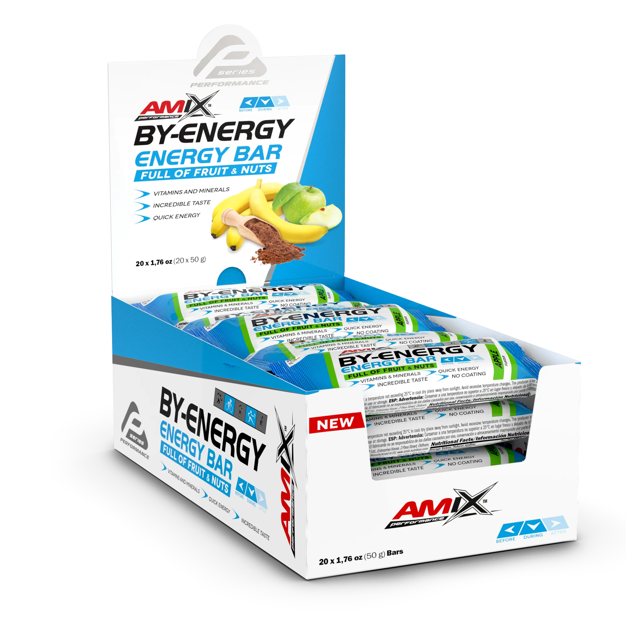 Amix By-Energy Barrita Sabor Platano