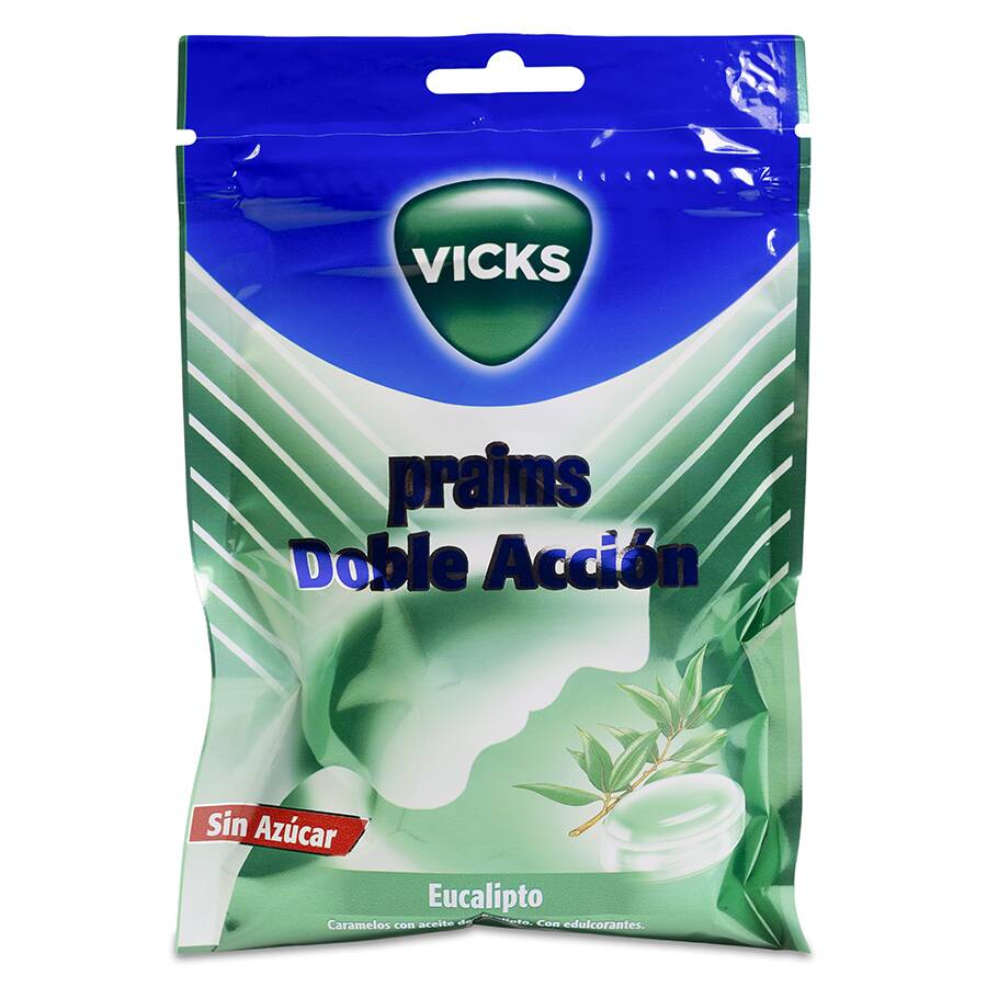 Caramelos Praims Doble Accion Sin Azucar 60 g