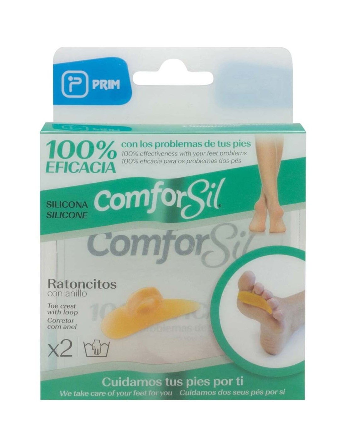 Comforsil Anillo Digital Silic Interior 2 U T- S