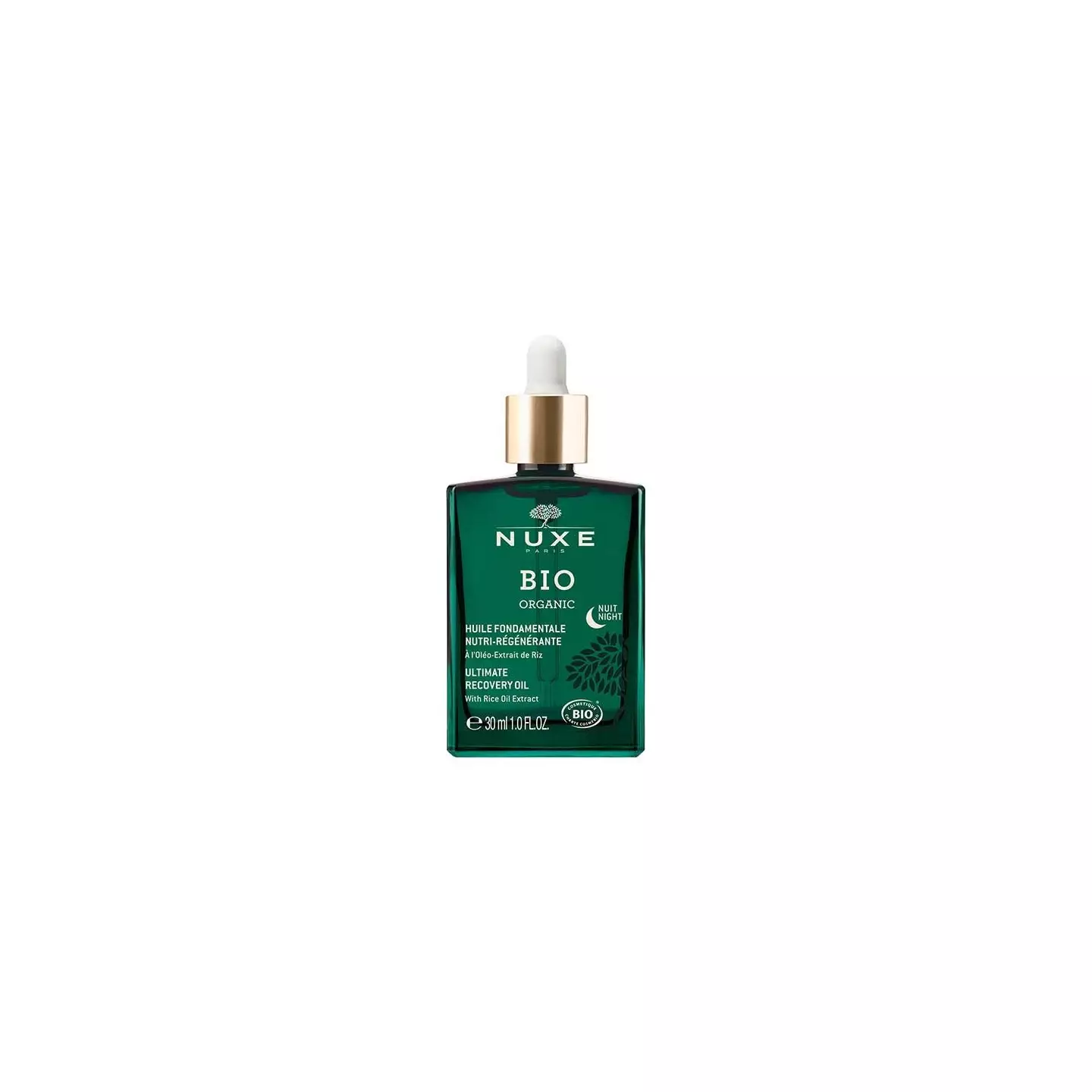 Nuxe Bio Organic Aceite De Noche Nutri Regenerante
