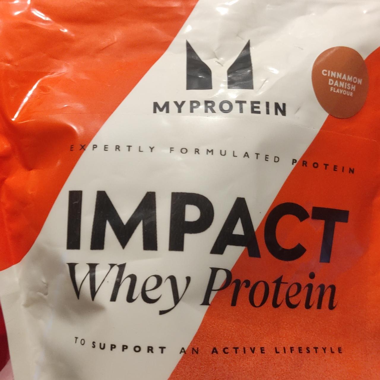 Myprotein Impact Whey Protein Cinnamon Danish