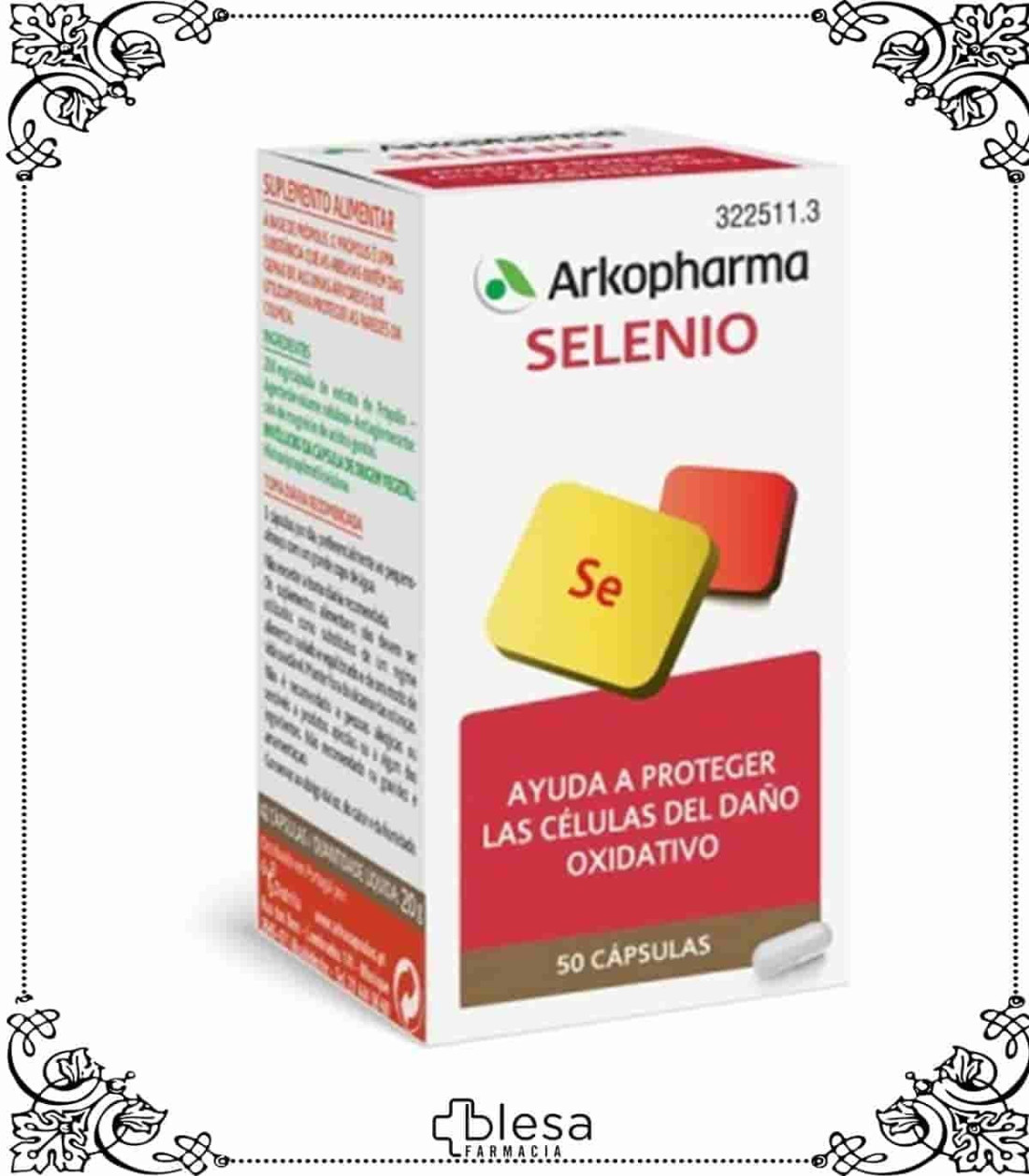 Arkopharma Selenio 50 Capsulas