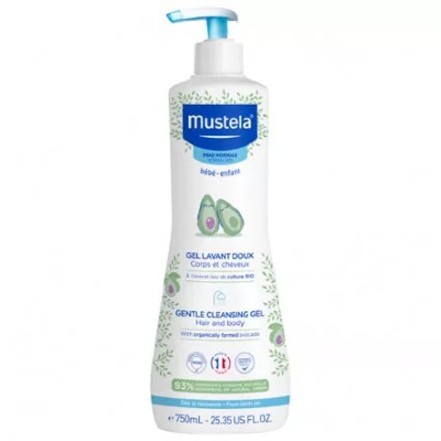 Mustela Gel De Baño Suave 1 Envase 750 ml