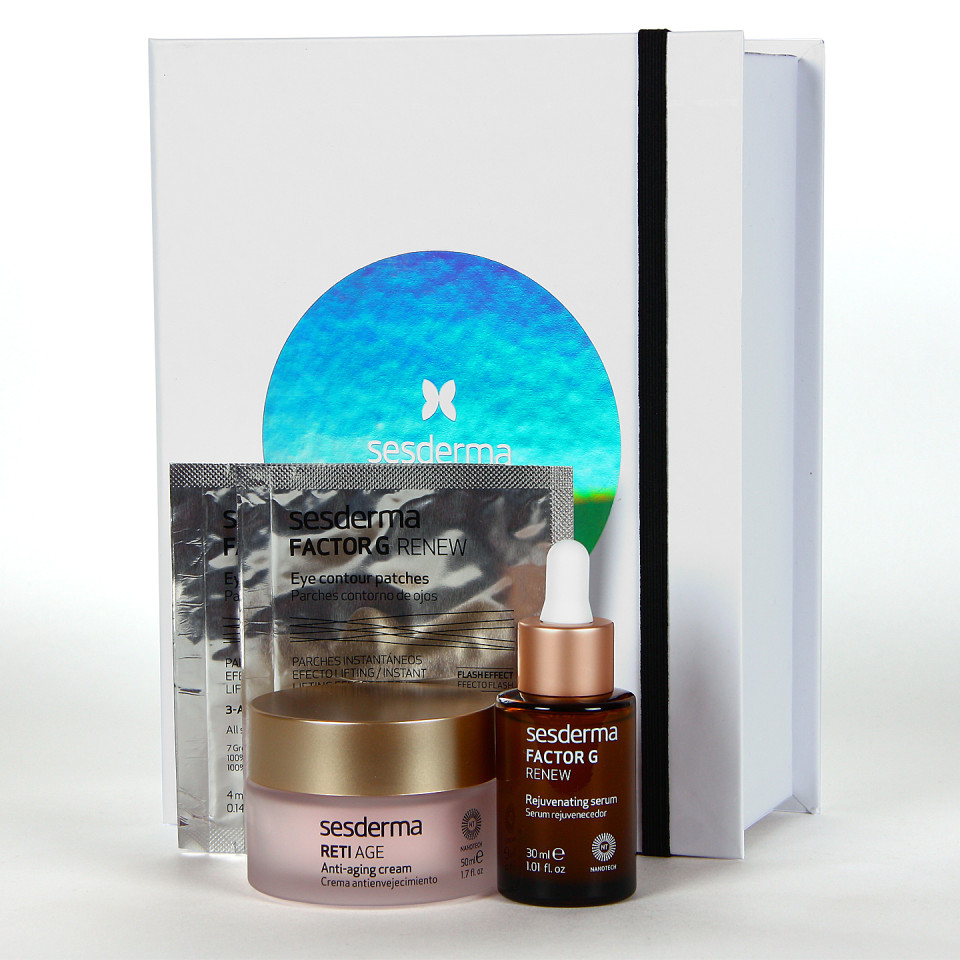 Sesderma Cofre Antiedad Factor g Renew+ Reti Age Crema+ Factor g Parches