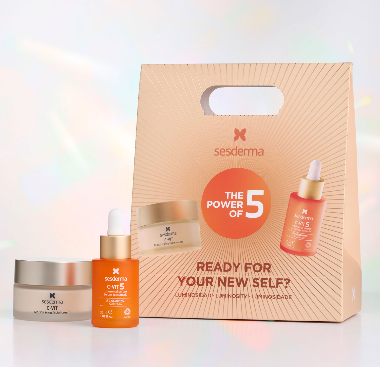 Sesderma Cofre Luminosidad Cvit 5 Serum + Mesoses Crema