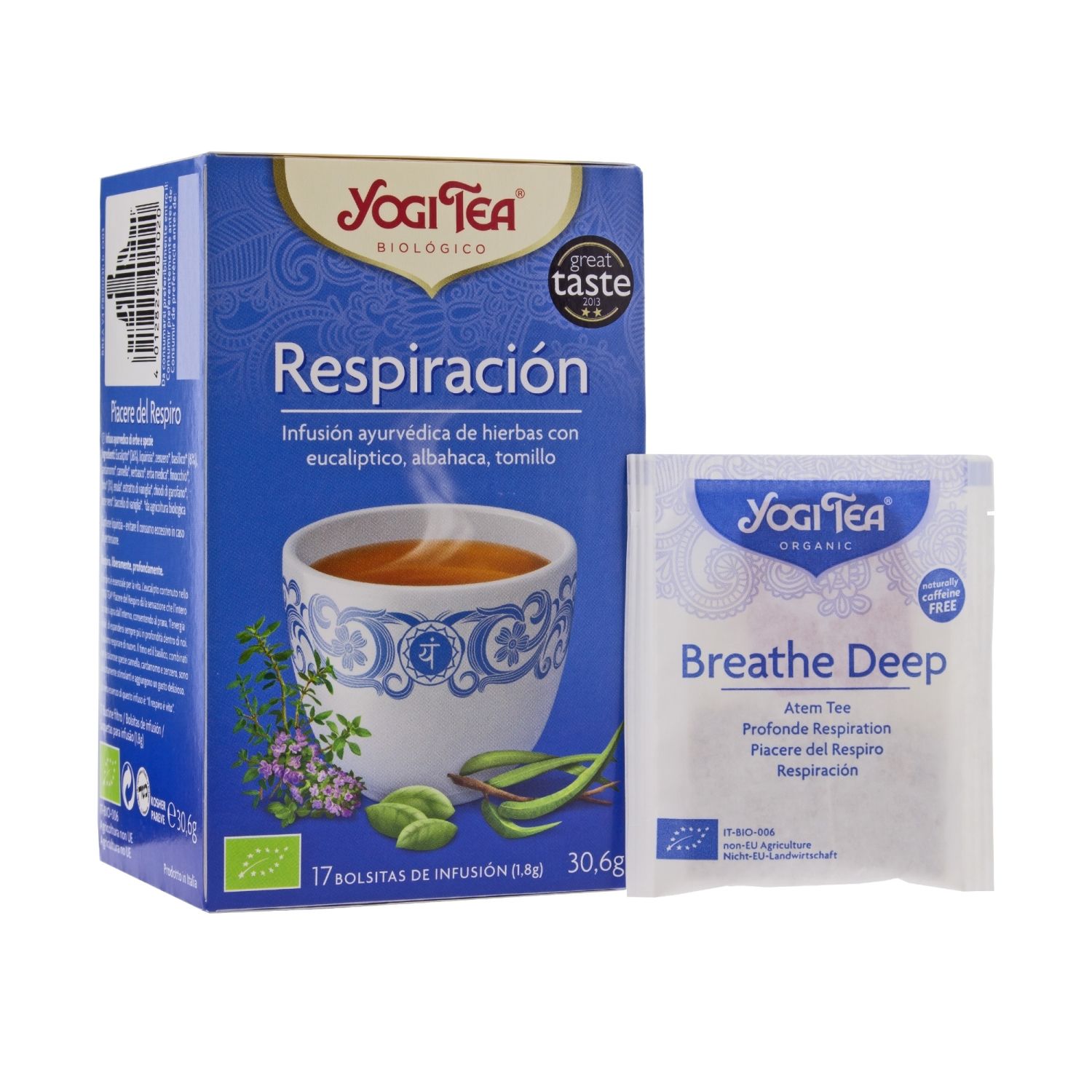 YOGI TEA RESPIRACION 17 BOLSITAS