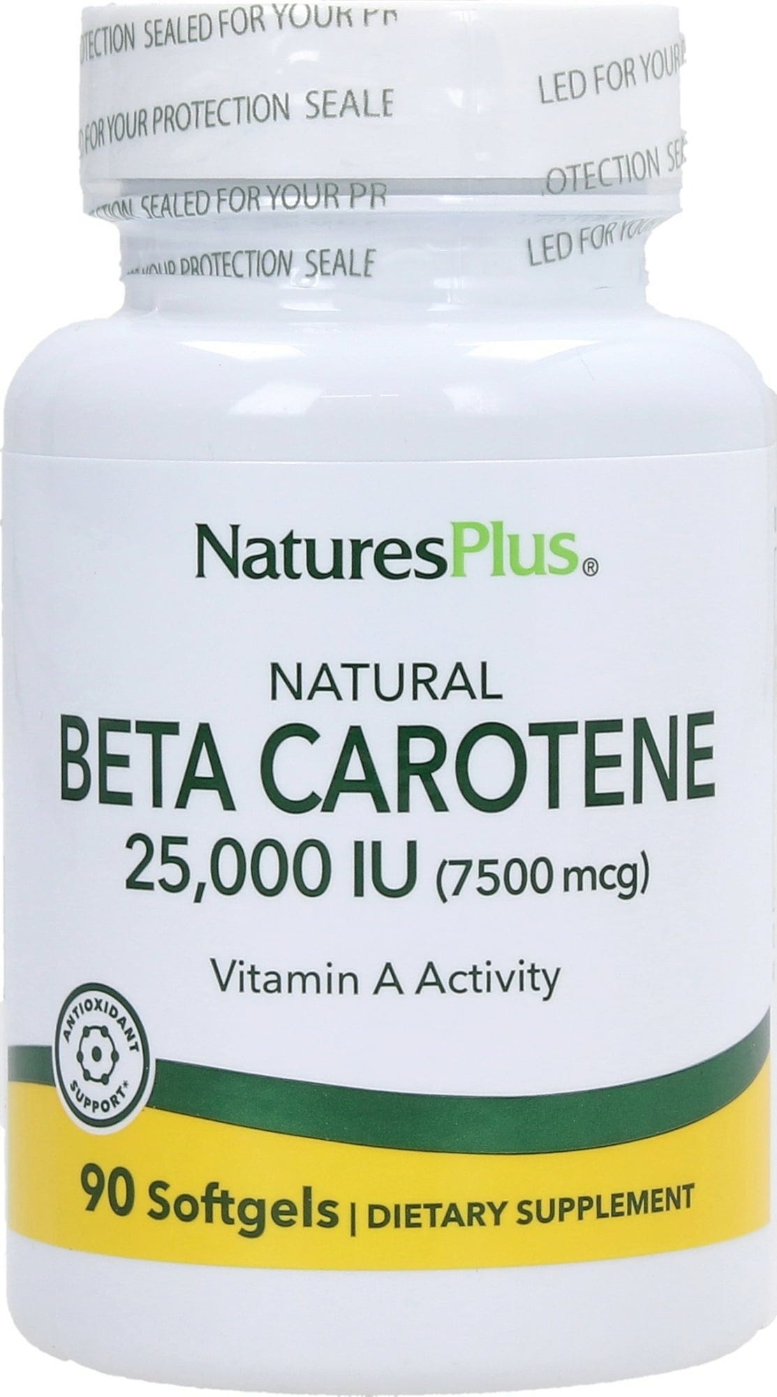Natures Plus Beta Carotene 90 Perlas