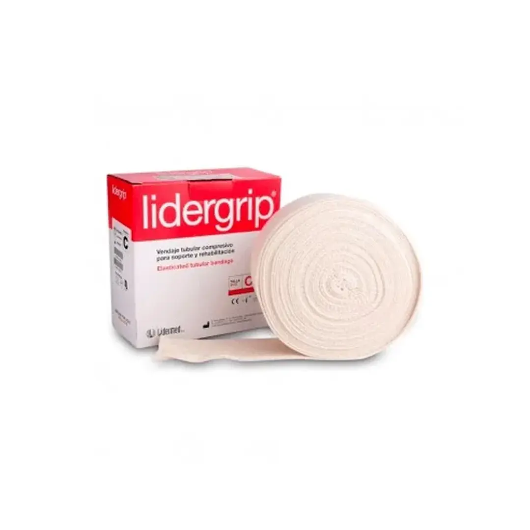 Lidergrip E 10 M (Caja) Tubular Compresiva