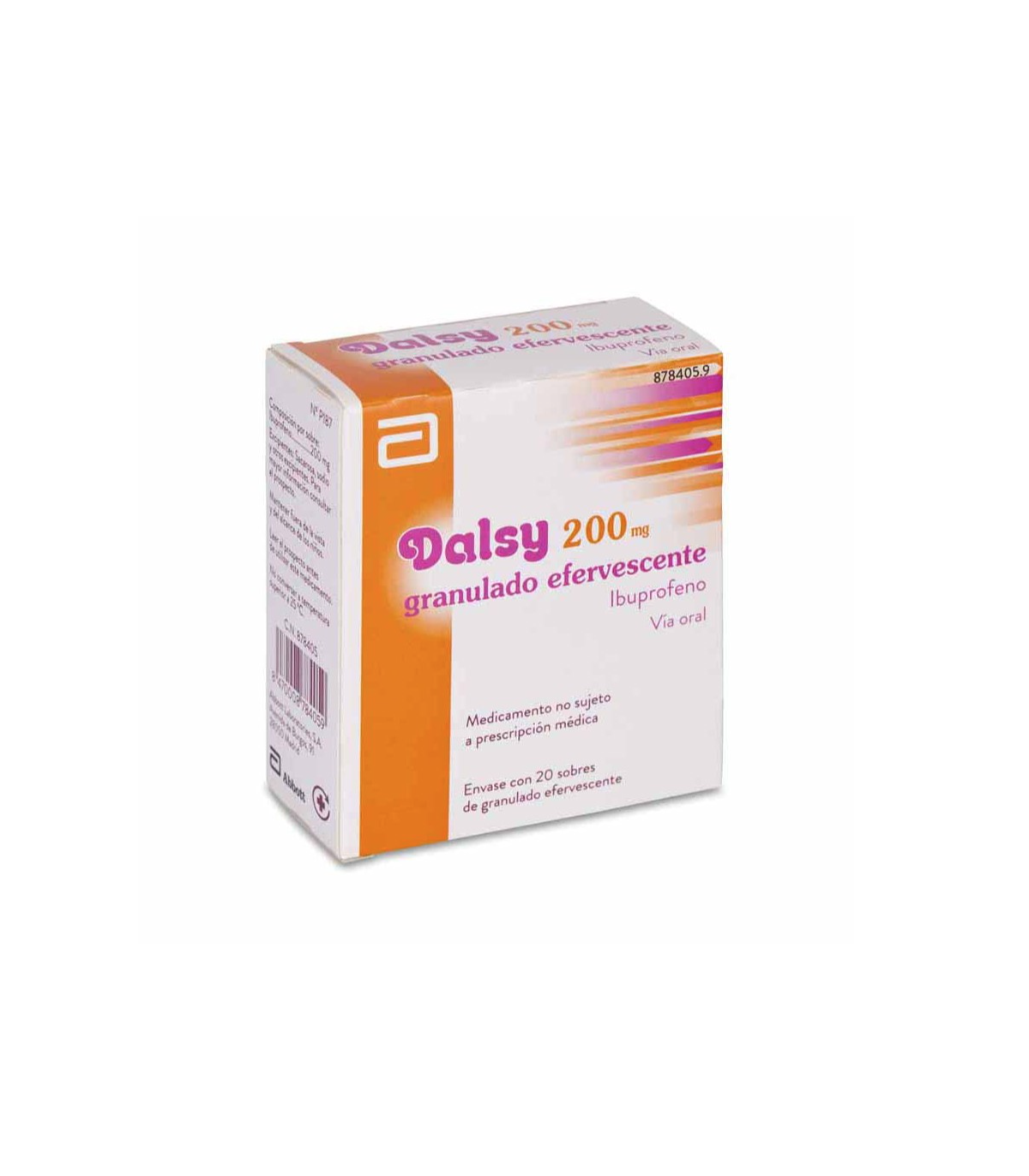 Dalsy 200 mg 20 Sobres Granulado Efervescente